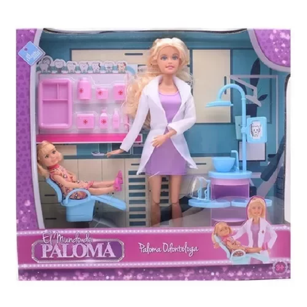 Producto - Muñeca Paloma Odontóloga - "El mundo de Paloma"