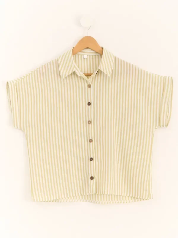 Producto - Camisa Carla Lino Rayado