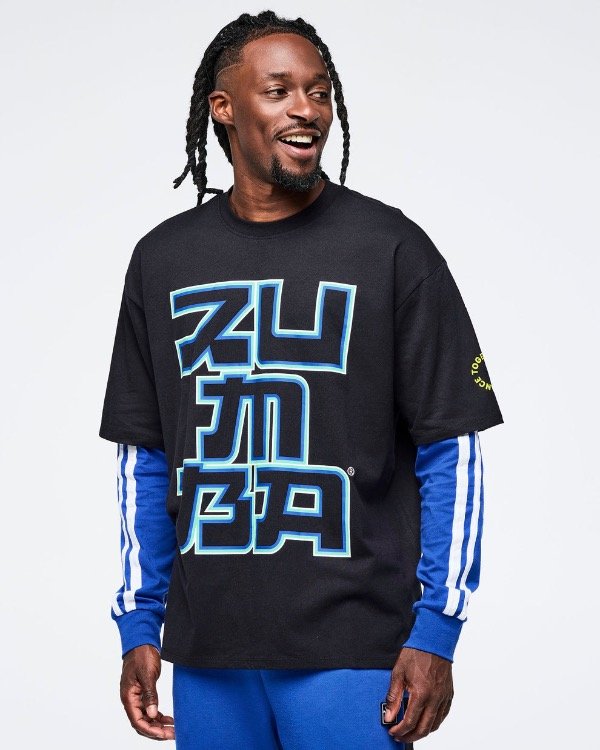 Producto - Eastern Flavor Men's Oversized Crew Neck Tee
