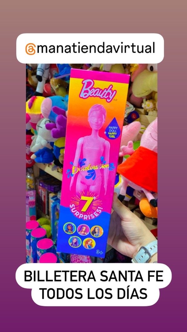 Producto - MUÑECA SORPRESA BARBIE ALTERNATIVA
