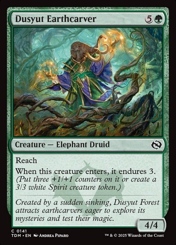 Producto - Dusyut Earthcarver  Tarkir: Dragonstorm