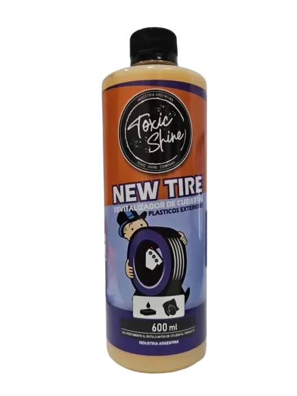 Producto - TOXIC SHINE - NEW TIRE REVITALIZADOR GOMAS Y NEUMÁTICOS