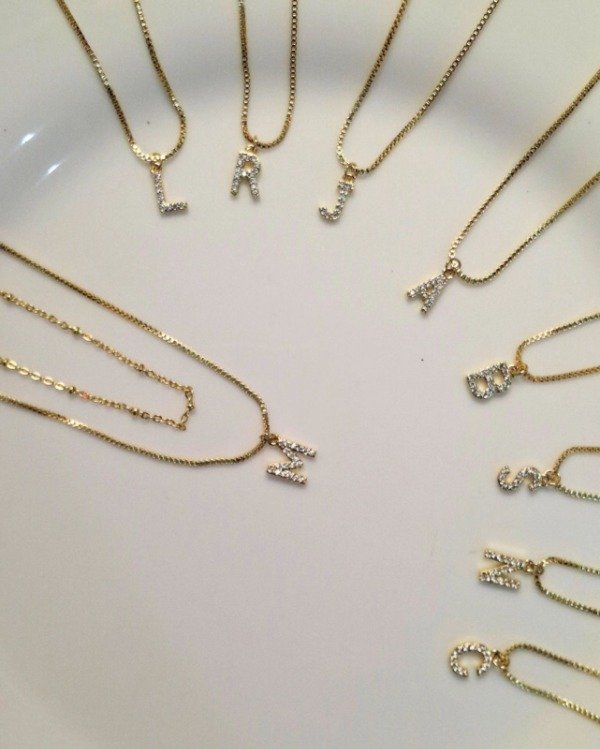 Producto - Collar Letra