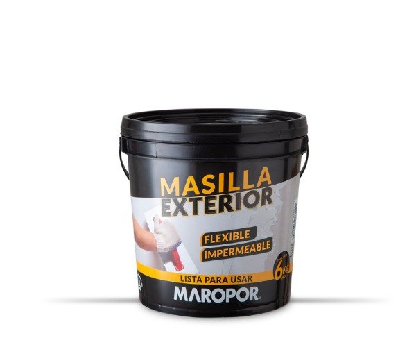 Producto - Masilla Exterior MAROPOR - Balde 6 kg.
