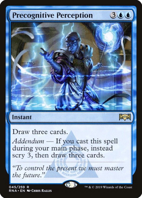 Producto - Precognitive Perception  Ravnica Allegiance