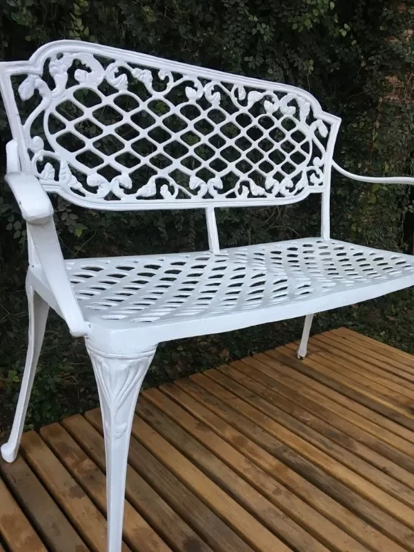 Producto - Sillón de jardín aluminio 2 cuerpos