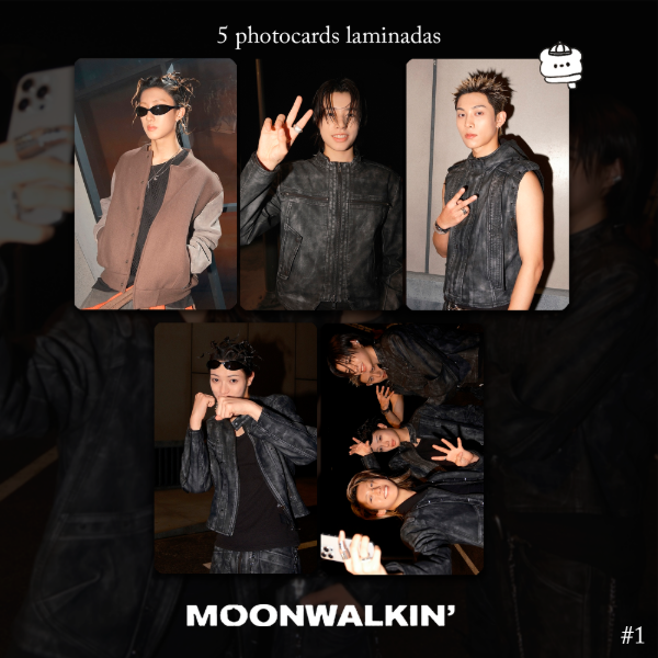 Producto - moonwalkin' mv photocards