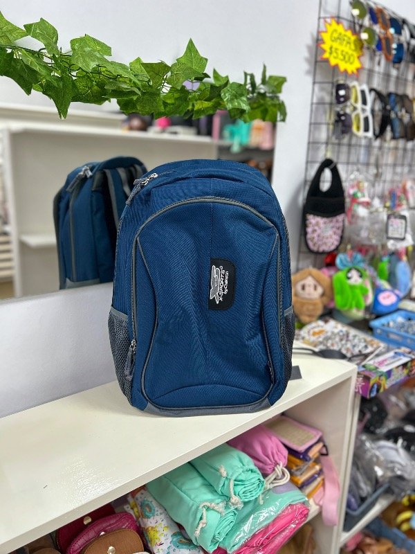 Producto - Mochila che son azul con gris