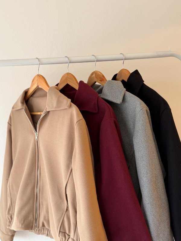 Producto - CAMPERA PAÑO CUELLO CIERRE