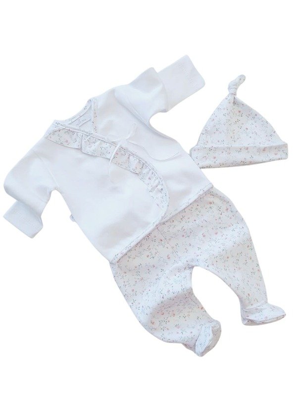 Producto - ART.33 AJUAR 3 PIEZAS C/BATITA "FELICITAS"