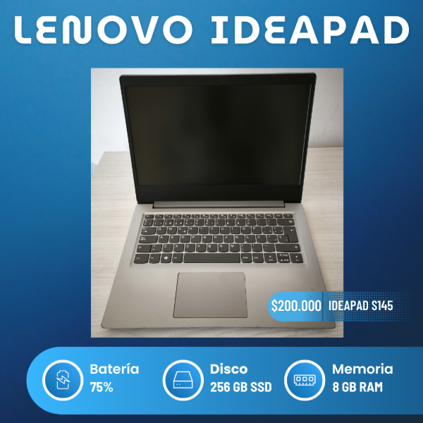 Producto - Lenovo IdeaPad S145
