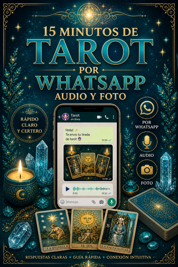 Producto - Tirada de Tarot de 15 minutos