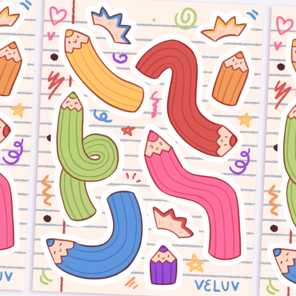 Producto - lápices - mini plancha vinilo