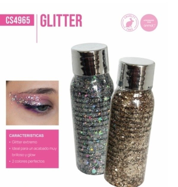 Producto - Glitter en gel Pink Mask