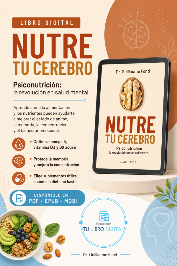 Producto - NUTRE TU CEREBRO Dr. Guillaume Fond