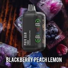 Producto - SMOK PRIV BAR 15 TURBO MIL PUFFS BLACKBERRY PEACH LEMON