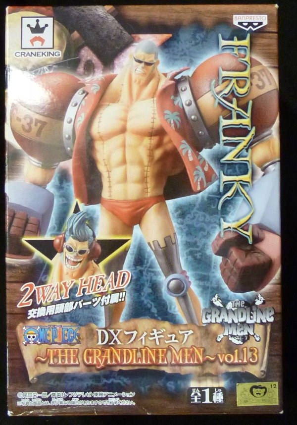 Producto - Figura  Franky One Piece Banpresto DXF THE GRANDLINE MEN vol.13