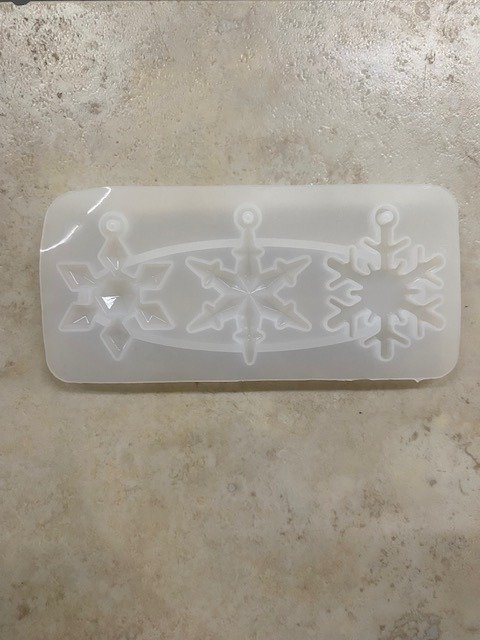 Producto - Molde dijes copos de nieve