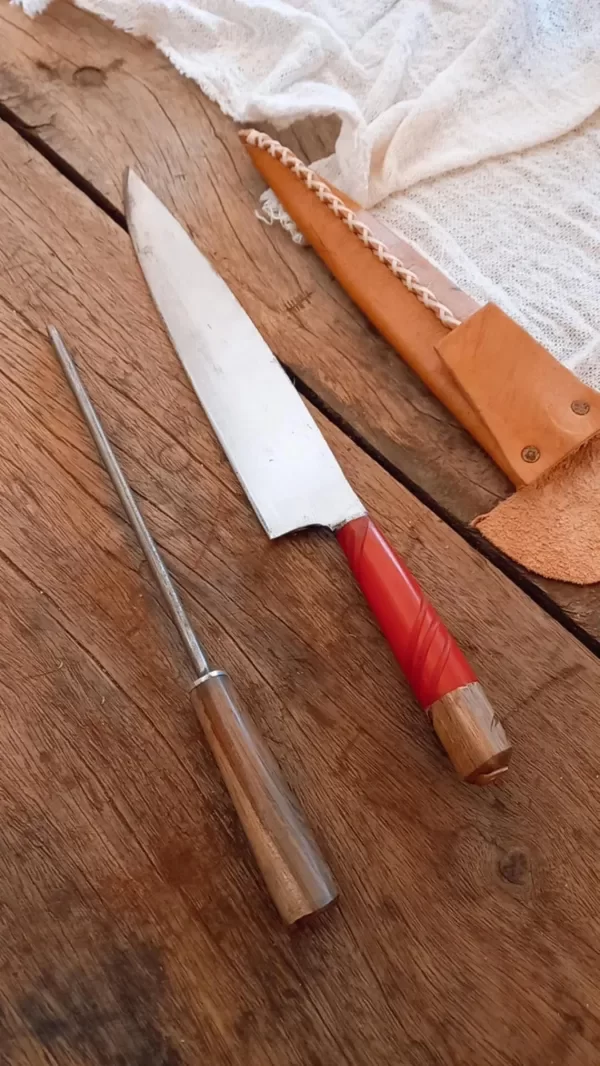 Producto - cuchillo + chaira - 0