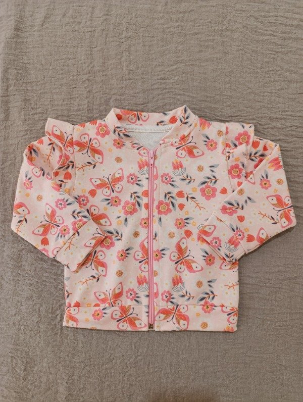 Producto - 2 AÑOS - Campera de algodón rústico - Mariposas