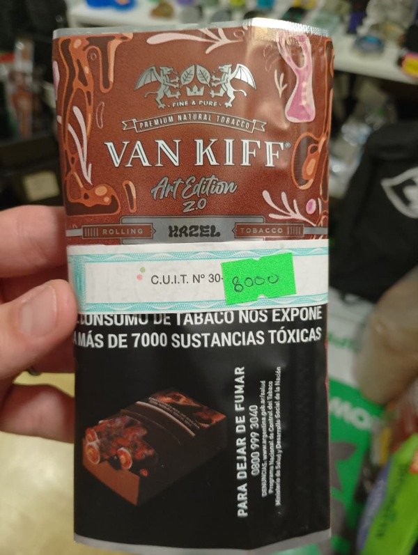 Producto - TABACO "MINE" (MENTA) VAN KIFF - 30g