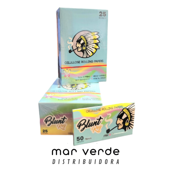 Producto - Papelillos BluntRey celulosa larga x25