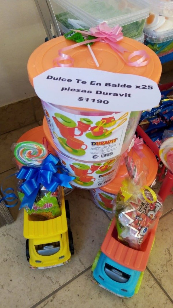 Producto - Dulce Set de TÉ en Balde x 25 Piezas Duravit