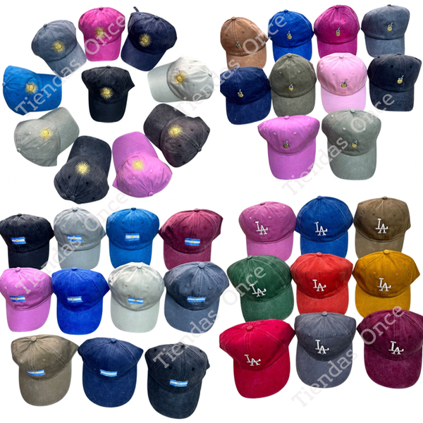 Producto - Gorra VINTAGE bordadas - Por 6 y 12 unidades