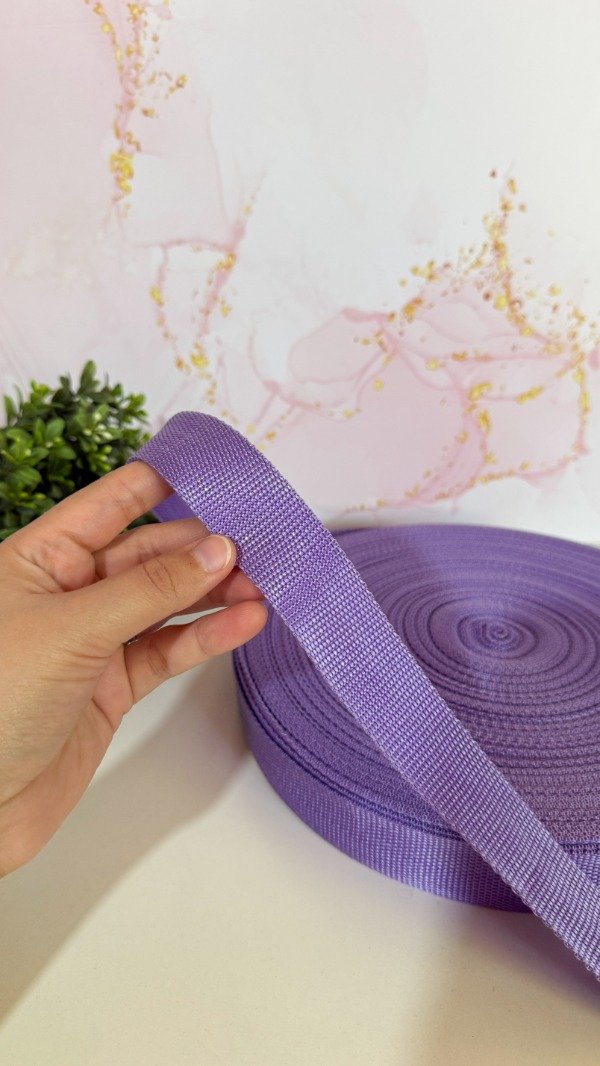 Producto - Cinta mochilera pesada pase 30 lila - 5 mts