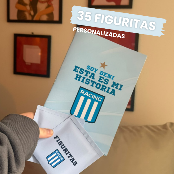 Producto - ÁLBUM DE FIGURITAS personalizado Racing - 0