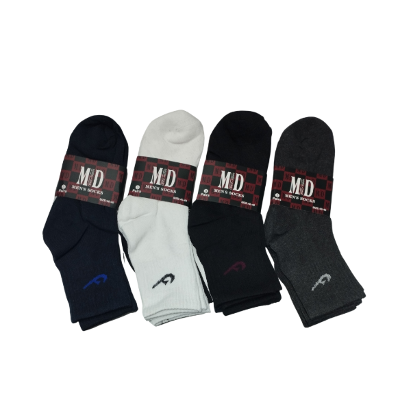 Producto - Medias 1/2 Caña 40-46 MD Algodón Docena Art:30540