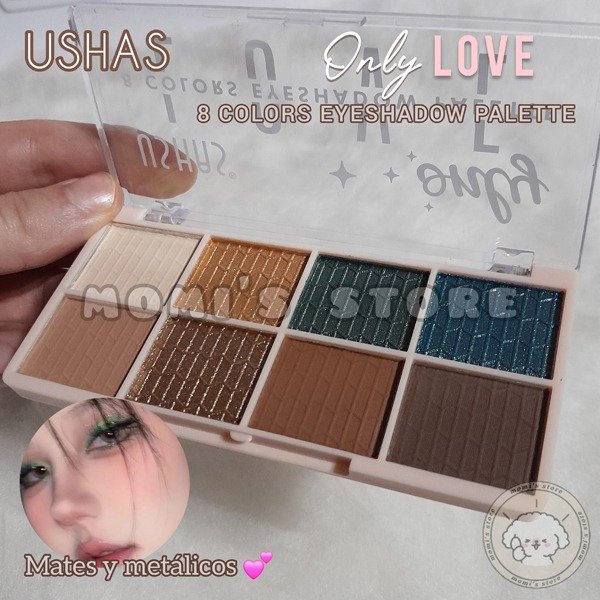 Producto - Paleta de sombras Ushas "Only Love"