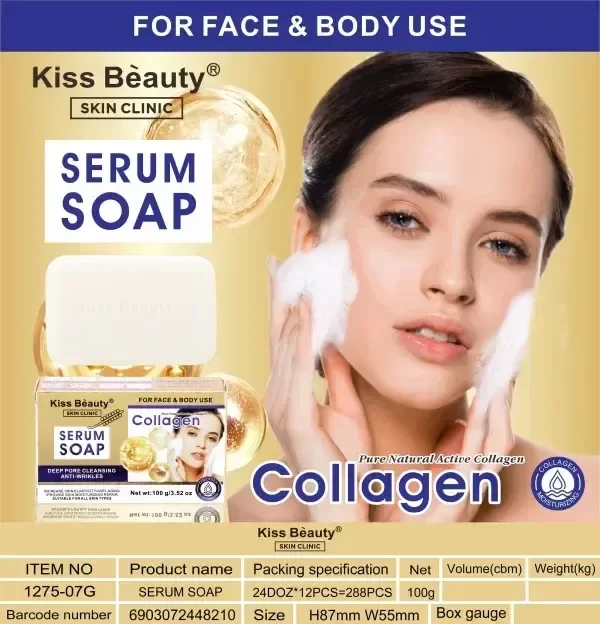 Producto - Jabón con Colágeno - Kiss Beauty