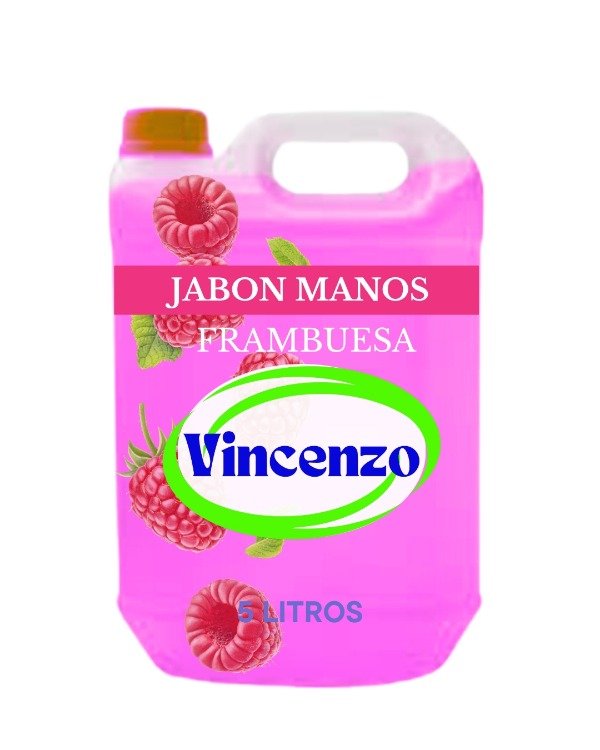 Producto - JABON MANOS FRAMBUESA 5LT