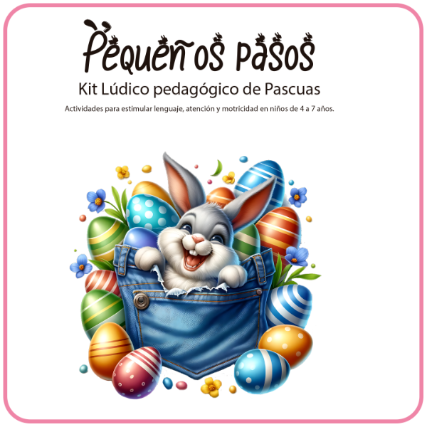 Producto - Kit lúdico pedagógico temática Pascuas