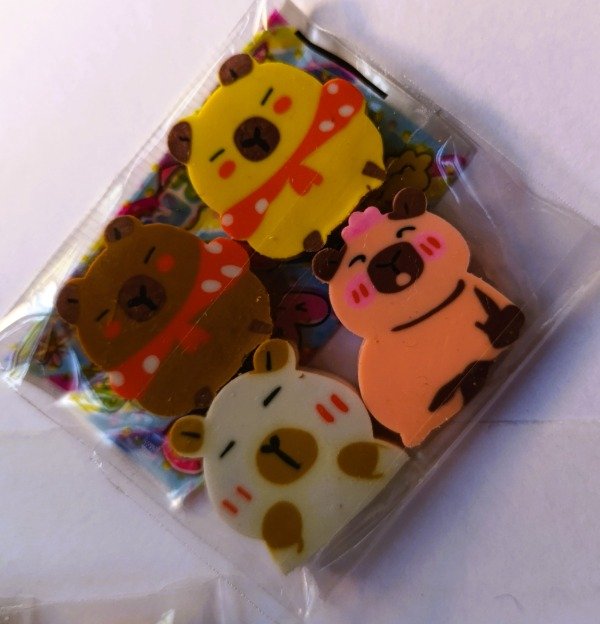 Producto - Goma Capibara Pack 4u - 1