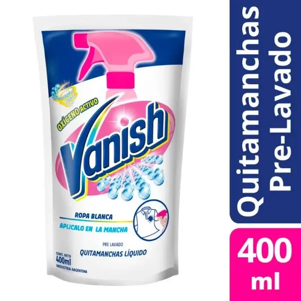 Producto - Quitamanchas Vanish Prelavado Blanco 400ML