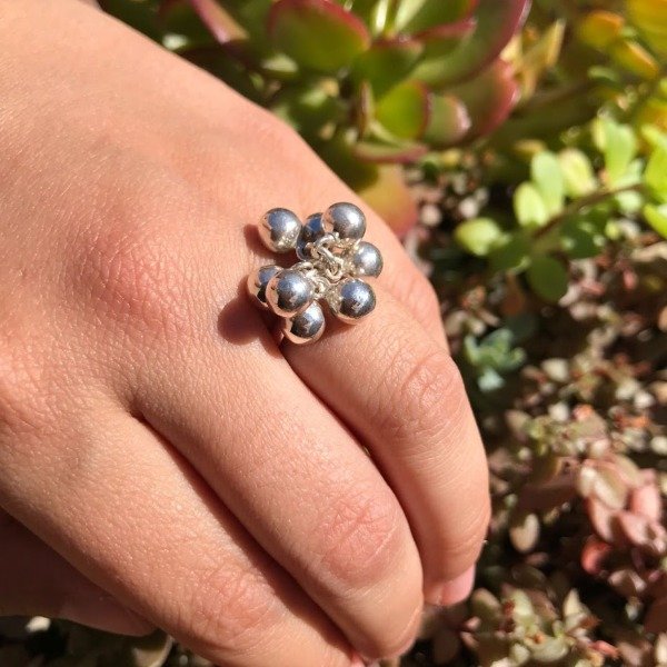 Producto - Anillo Pelotitas Macizo