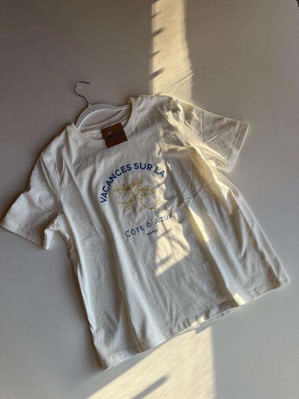 Producto - Remera VACANCES LIMON // 25536 transf