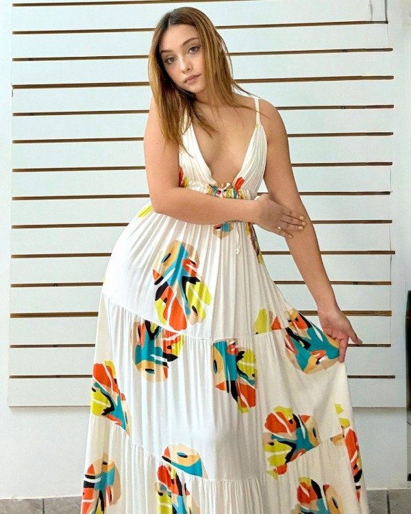 Producto - VESTIDO DE DÍA CON ESTAMPA