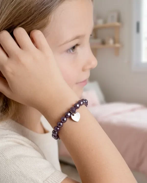 Producto - Pulsera Acero Abigail (Violeta) - 0