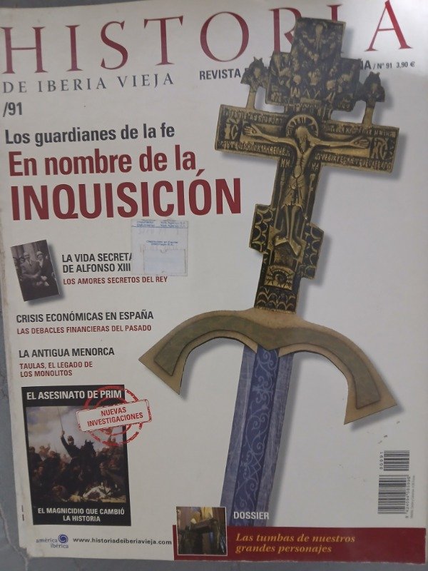 Producto - REVISTA DE HISTORIA DE IBERIA VIEJA N 91