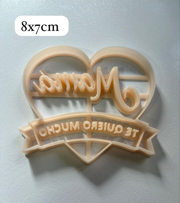 Producto - CORTANTE MARCADOR  MAMA CORAZON TE QUIERO - 1