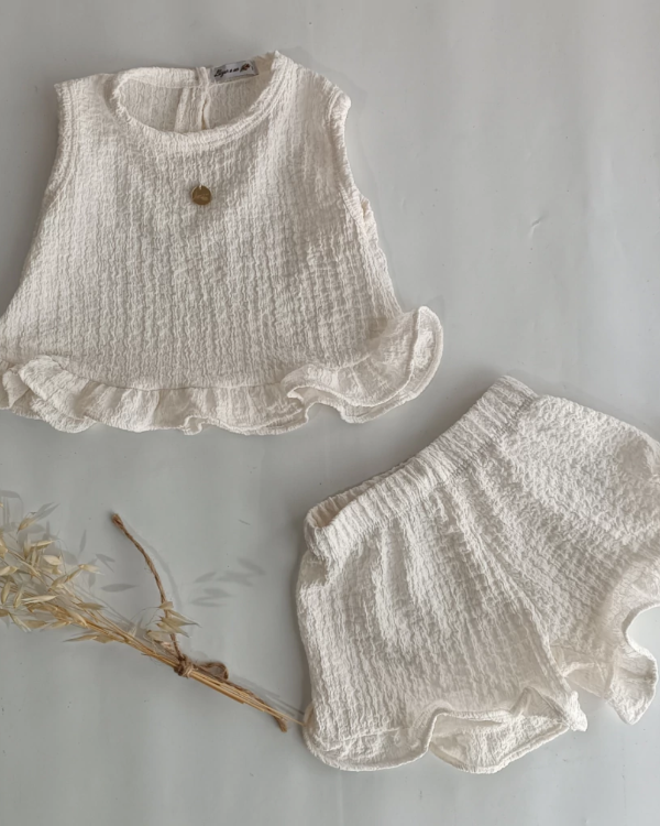 Producto - SHORT BRUSELAS CON VOLADO NIÑA - 5