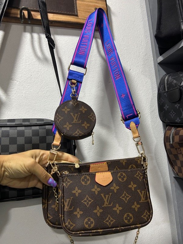 Producto - Cartera LV Multipoche tira azul
