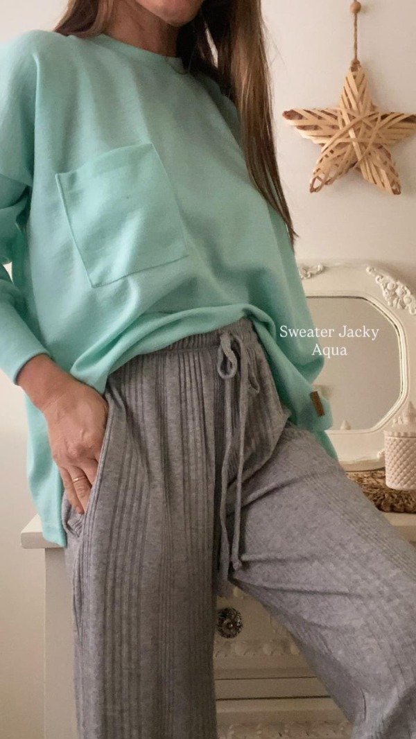 Producto - Sweater Jaky Aqua