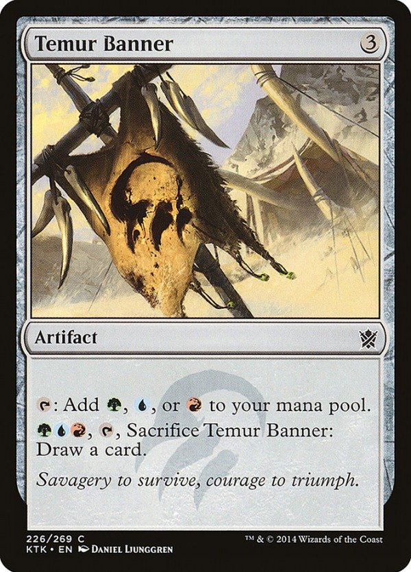 Producto - Temur Banner  Khans of Tarkir