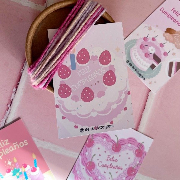Producto - Tarjetas dibus tiernos