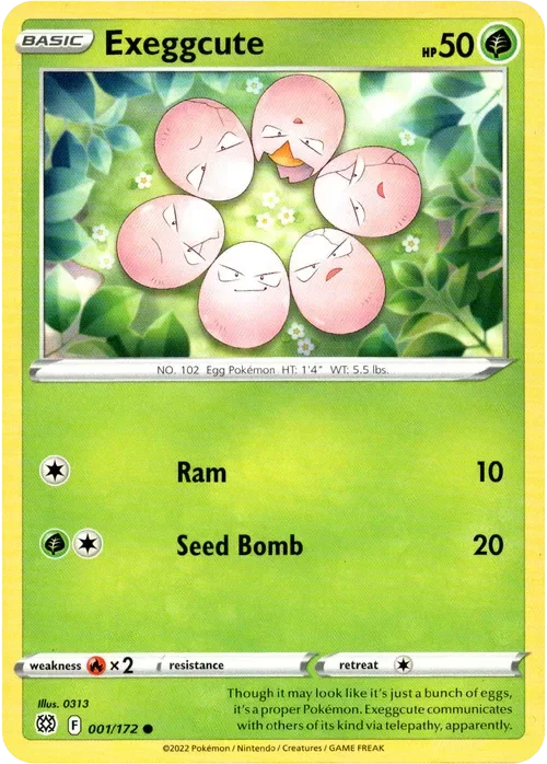 Producto - Exeggcute - 001/172 - Brilliant Stars