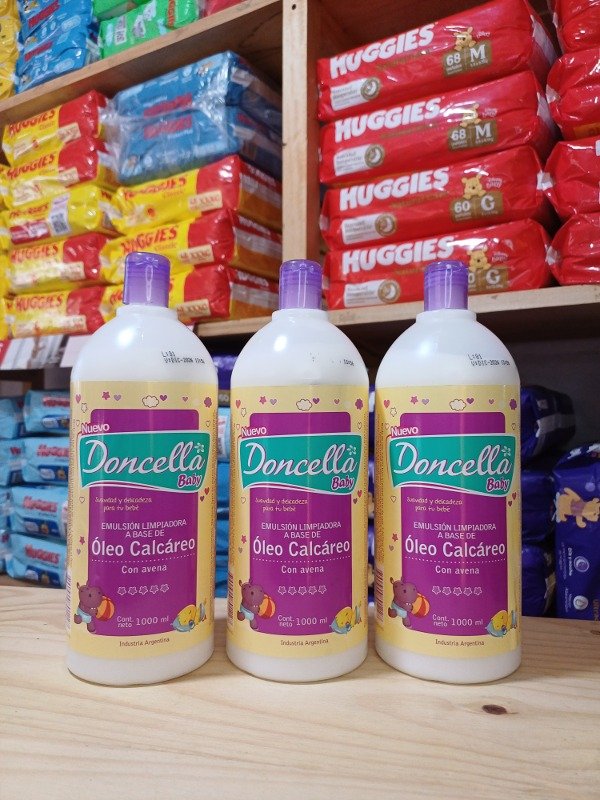 Producto - Óleo calcáreo con avena Doncella Baby - 1000ml
